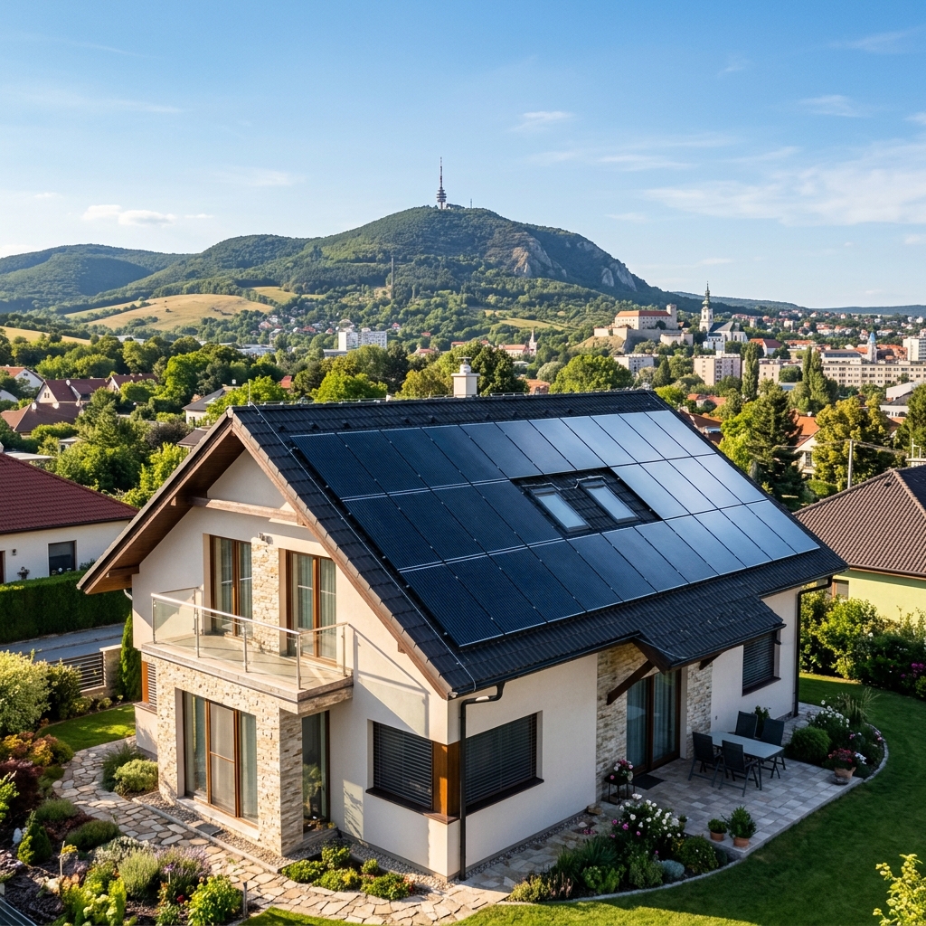 Fotovoltická inštalácia na rodinnom dome v Nitre – FC Solar